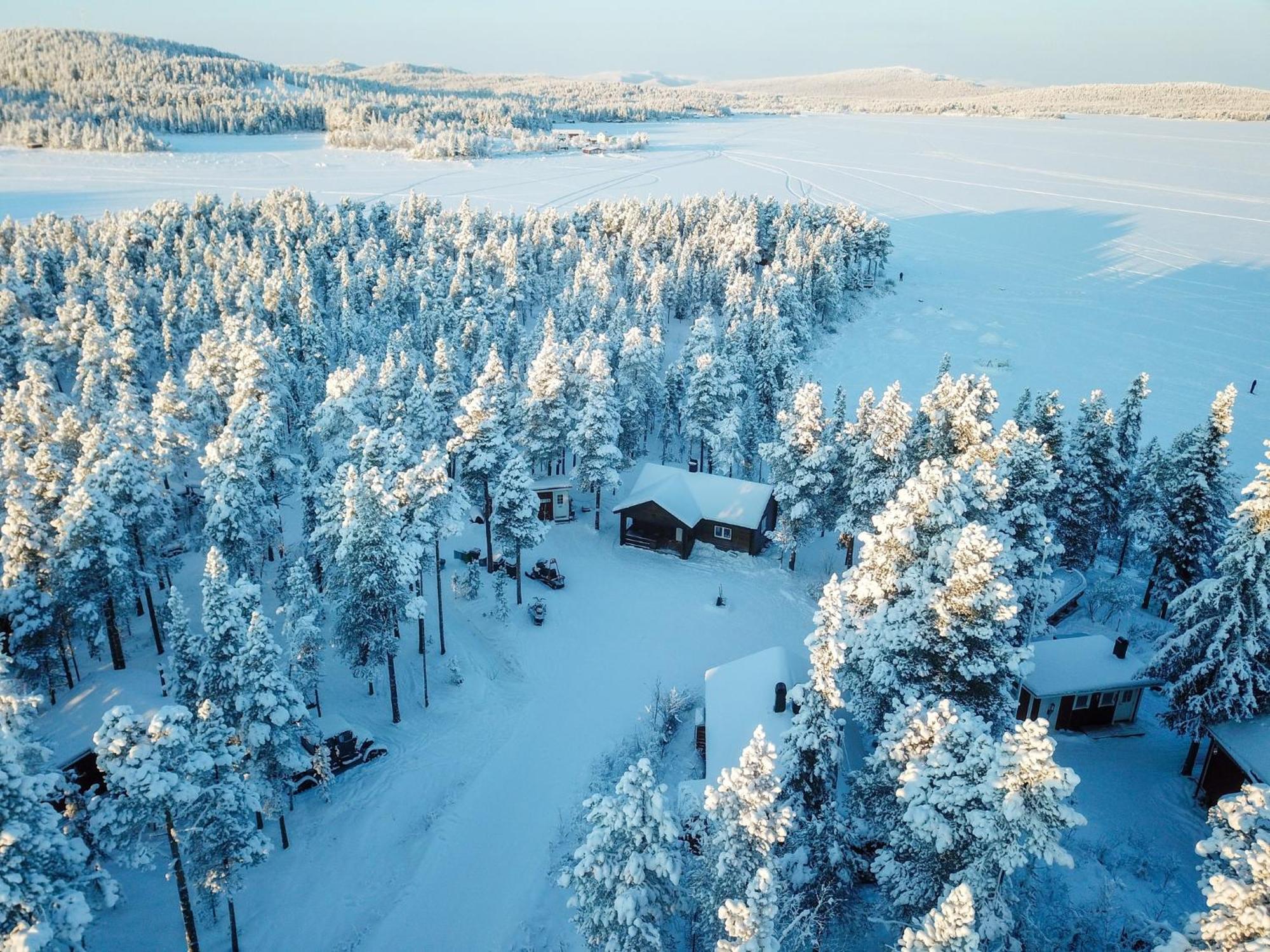 Kurravaara极光库拉瓦营地旅馆别墅 外观 照片