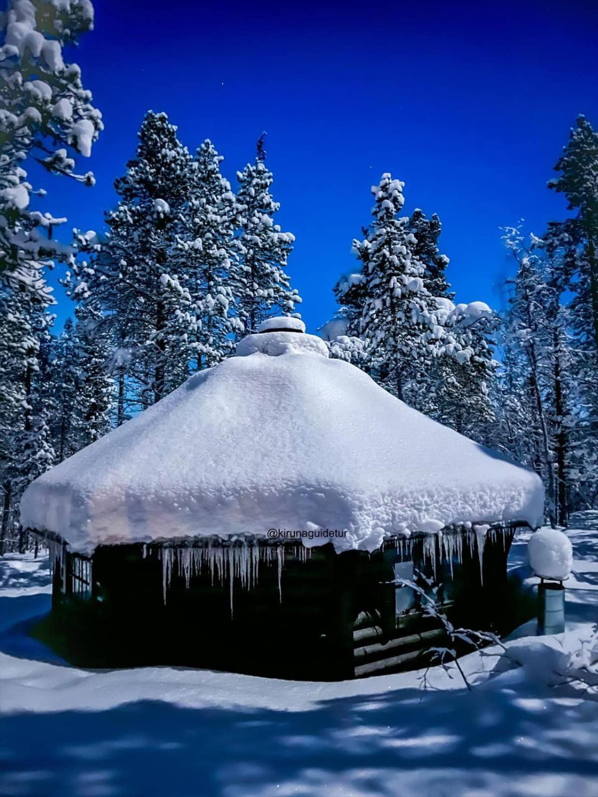 Kurravaara极光库拉瓦营地旅馆别墅 外观 照片