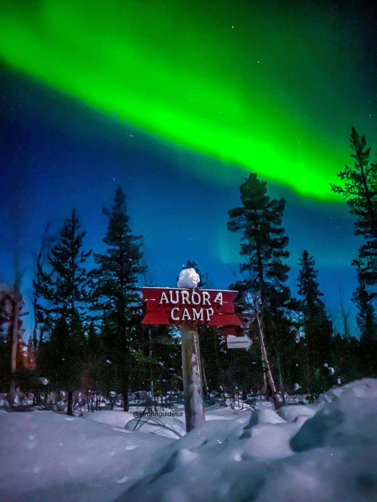 Kurravaara极光库拉瓦营地旅馆别墅 外观 照片